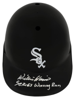 Willie Harris Signed White Sox Full-Size Batting Helmet Inscribed "Series Winning Run" (Schwartz) at PristineAuction.com