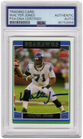 Walter Jones Signed 2006 Topps #15 (PSA) at PristineAuction.com