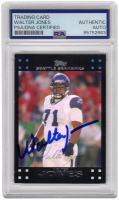 Walter Jones Signed 2007 Topps #285 (PSA) at PristineAuction.com