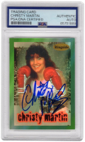 Christy Martin Signed 1996 Ringside #55 (PSA) at PristineAuction.com