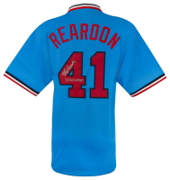 Jeff Reardon Signed Jersey Inscribed "87 WS Champs" (Schwartz) at PristineAuction.com