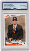 Deron Williams Signed 2005 Topps #223 RC (PSA) at PristineAuction.com