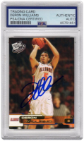 Deron Williams Signed 2005 Press Pass Gold #G36 RC (PSA) at PristineAuction.com