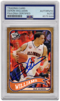 Deron Williams Signed 2005 Press Pass Old School #23 RC (PSA) at PristineAuction.com