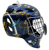Jordan Binnington Signed Blues Full-Size Goalie Mask (Fanatics) at PristineAuction.com