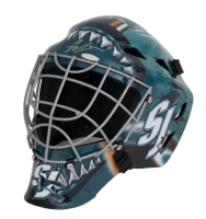 Yaroslav Askarov Signed Sharks Full-Size Goalie Mask (UDA) at PristineAuction.com