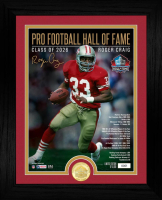 Roger Craig LE 49ers Custom Framed Photo Mint with Bronze Coin at PristineAuction.com