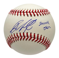 Jazz Chisholm Jr. Signed OML Baseball Inscribed "Smooth Jazz" (JSA) at PristineAuction.com