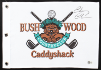 Chevy Chase Signed "Caddyshack" Bushwood Country Club Pin Flag (Beckett) at PristineAuction.com