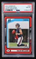 Caleb Williams 2024 Donruss Press Proof Red #327 RR RC (PSA 8) at PristineAuction.com