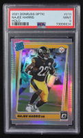 Najee Harris 2021 Donruss Optic Holo #213 RR RC (PSA 9) at PristineAuction.com