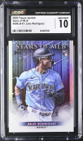 Julio Rodriguez 2022 Topps Update Stars of MLB #SMLB87 RC (CGC 10) at PristineAuction.com
