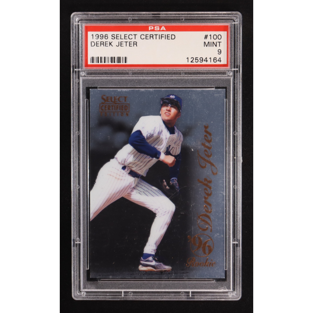 Derek Jeter 1996 Select Certified Edition #100 RC (PSA 9) at PristineAuction.com