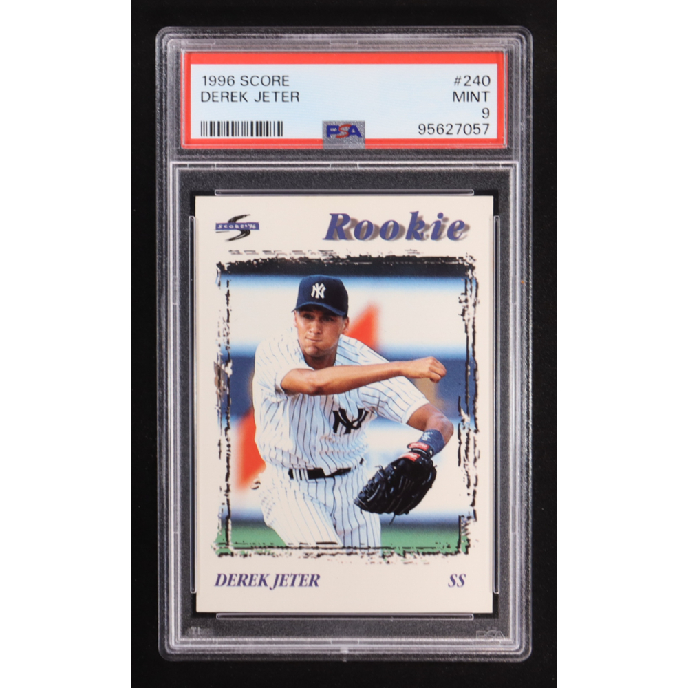 Derek Jeter 1996 Score #240 RC (PSA 9) at PristineAuction.com