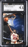 Michael Jordan 1993-94 Stadium Club #1 (CGC 9.5) at PristineAuction.com