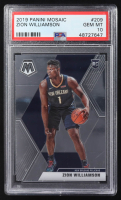 Zion Williamson 2019-20 Panini Mosaic #209 RC (PSA 10) at PristineAuction.com