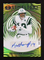 Keyshawn Johnson 2023 Panini Illusions Limelight Signatures Blue #20 #64/80 at PristineAuction.com