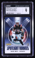 Drake Maye 2025 Panini Instant Spotlight Rookies #SR4 RC (CGC 9) at PristineAuction.com