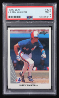Larry Walker 1990 Leaf #325 RC (PSA 9) at PristineAuction.com