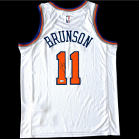 Jalen Brunson Signed Knicks Nike Authentic Jersey (JSA) at PristineAuction.com
