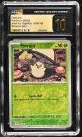 Foongus 2025 Pokemon Journey Together #010/159 (CGC PRISTINE 10 | Black Label) at PristineAuction.com