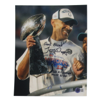 Tony Dungy Signed Colts 8x10 Photo Inscribed "God Bless" & "SB XLI Champs" (Beckett) at PristineAuction.com