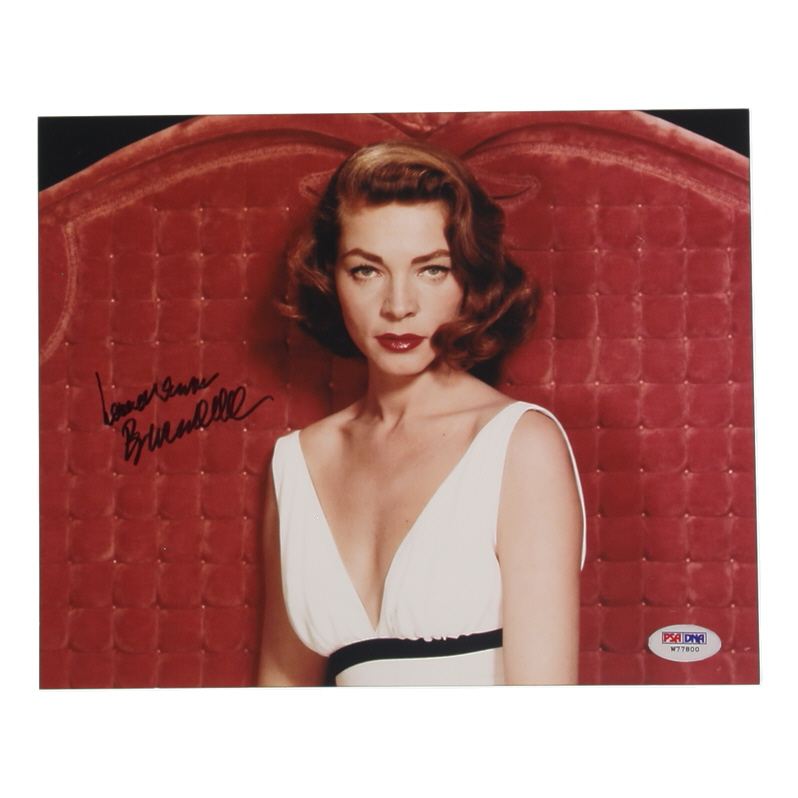 Lauren Bacall Signed 8x10 Photo (PSA) | Pristine Auction