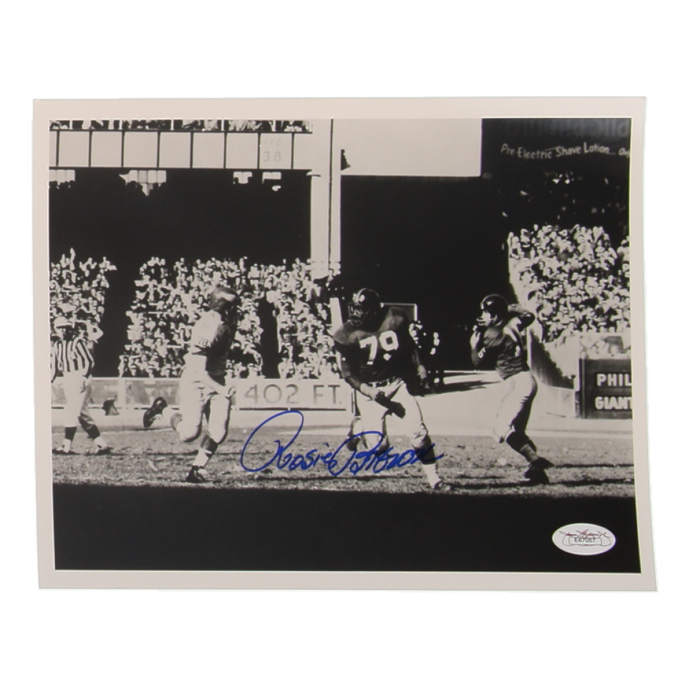 Rosey Brown Signed Giants 8x10 Photo (JSA) at PristineAuction.com