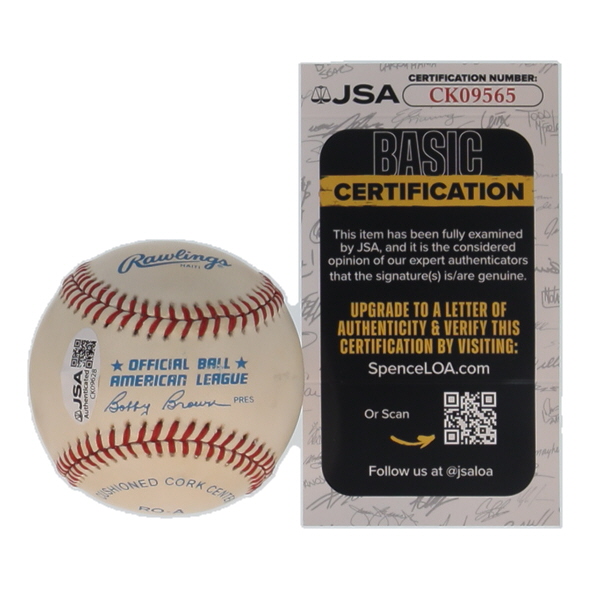 Brooks Robinson Signed OAL Baseball (JSA) at PristineAuction.com Brooks Robinson Signed OAL Baseball (JSA) at PristineAuction.com