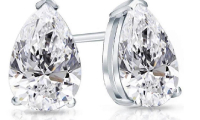 NEW 1.09 CTW Lab Grown Diamonds Earrings E-F, VVS2 IGI Estimated Retail Value: $5580 at PristineAuction.com