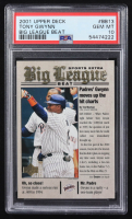 Tony Gwynn 2001 Upper Deck Big League Beat #BB13 (PSA 10) at PristineAuction.com