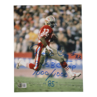 Roger Craig Signed 49ers 8x10 Photo Inscribed "3x SB Champ" & "1000/1000 85" (Beckett) at PristineAuction.com