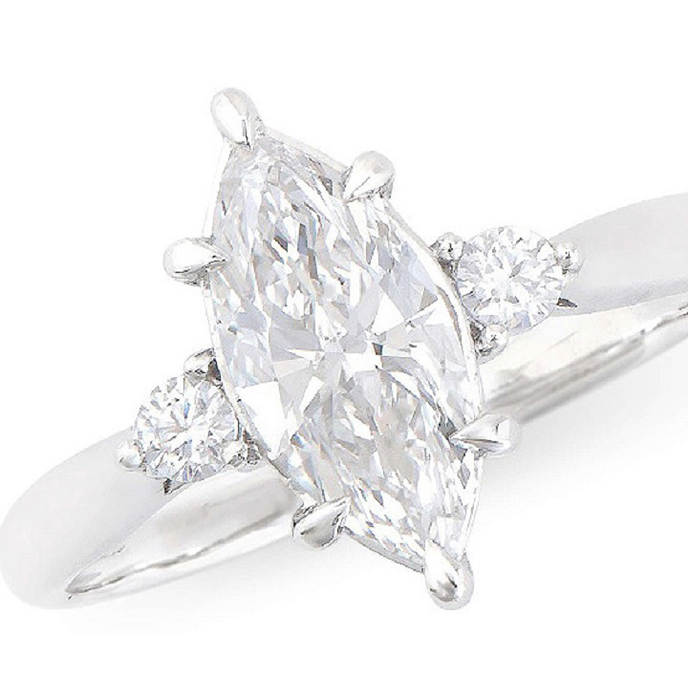 NEW 1.14 CTW Lab Grown Diamonds Ring  E-F, VVS2 IGI Estimated Retail Value: $5755 at PristineAuction.com