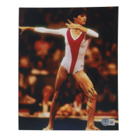 Nadia Comaneci Signed 8x10 Photo (Beckett) at PristineAuction.com