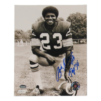 Brig Owens Signed Redskins 8x10 Photo with Inscription (Schwartz) at PristineAuction.com