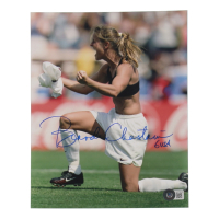 Brandi Chastain Signed Team USA 8x10 Photo Inscribed " 6 USA" (Beckett) at PristineAuction.com