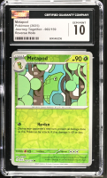Metapod 2025 Pokemon Journey Together #002/159 (CGC  10) at PristineAuction.com