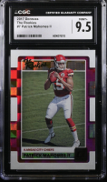 Patrick Mahomes II 2017 Panini Donruss The Rookies #7 RC (CGC 9.5) at PristineAuction.com