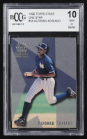 Alfonso Soriano 1999 Topps Stars One Star #34 (BCCG 10) at PristineAuction.com