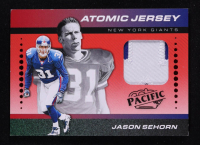 Jason Sehorn 2024 Panini Encore Atomic Jersey Red #18 #45/75 at PristineAuction.com