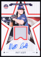 Matt Scott 2025 USA Baseball Stars and Stripes Collegiate National Team Signatures Materials PE #53 RC at PristineAuction.com