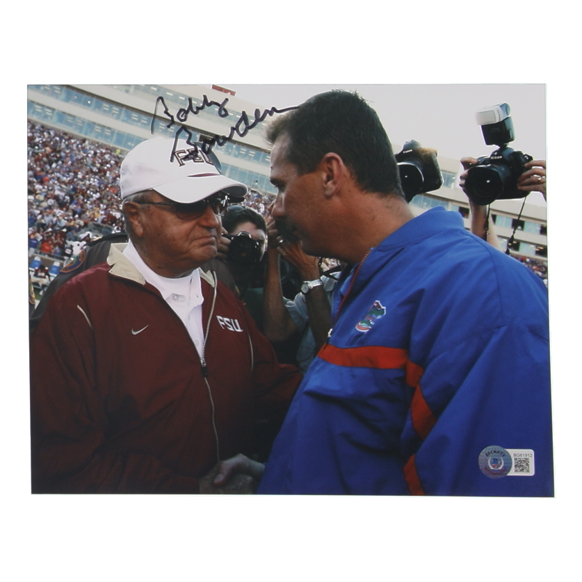 Bobby Bowden Signed Florida State Seminoles 8x10 Photo (Beckett) at PristineAuction.com Bobby Bowden Signed Florida State Seminoles 8x10 Photo (Beckett) at PristineAuction.com