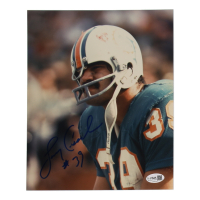 Larry Csonka Signed Dolphins 8x10 Photo (JSA) at PristineAuction.com