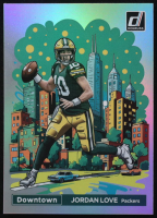 Jordan Love 2024 Panini Donruss Downtown #5 Jumbo at PristineAuction.com