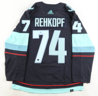 Carson Rehkopf Signed Kraken Adidas Authentic Jersey (COJO) at PristineAuction.com