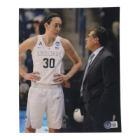 Geno Auriemma Signed UConn Huskies 8x10 Photo Inscribed "Best Wishes!" (Beckett) at PristineAuction.com