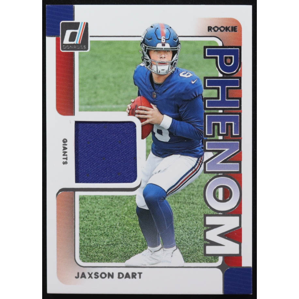 Jaxson Dart 2025 Panini Donruss Rookie Phenom #RPJ-JDT RC at PristineAuction.com