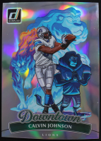 Calvin Johnson 2025 Panini Donruss Downtown #4 Jumbo at PristineAuction.com