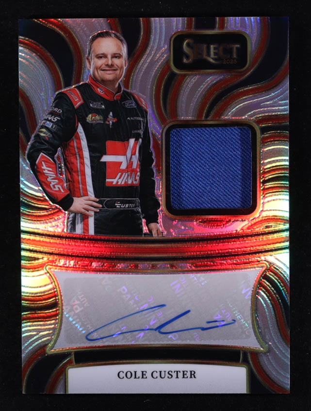 Cole Custer 2025 Select Autographed Memorabilia #7 #80/99 at PristineAuction.com Cole Custer 2025 Select Autographed Memorabilia #7 #80/99 at PristineAuction.com