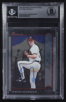 Greg Maddux Signed 1999 Bowman International #10 (BGS) at PristineAuction.com